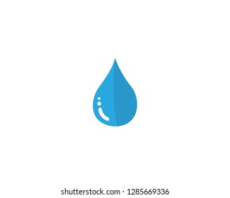 water drop Logo Template vector illustration design