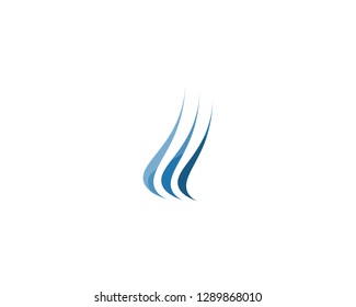water drop Logo Template vector illustration design
