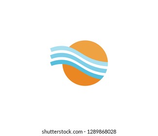 water drop Logo Template vector illustration design

