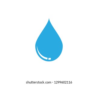 Water drop Logo Template vector illustration design