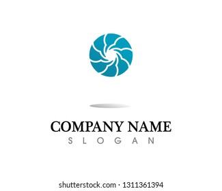 water drop Logo Template vector illustration design
