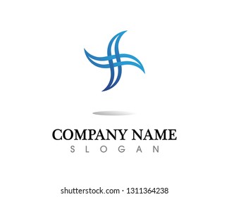 water drop Logo Template vector illustration design
