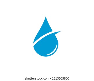 Water Drop Logo template vector icon illustration design 