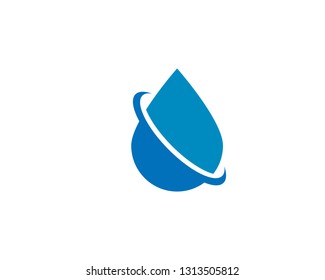 Water Drop Logo template vector icon illustration design 