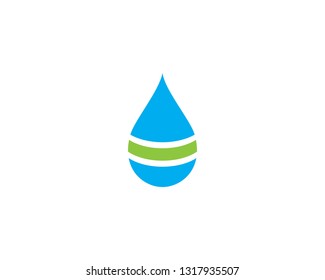 water drop Logo Template vector