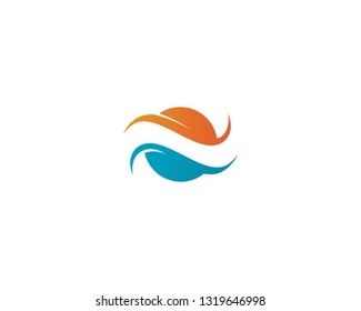 water drop Logo Template vector illustration design
