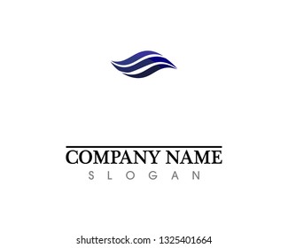water drop Logo Template vector illustration design
