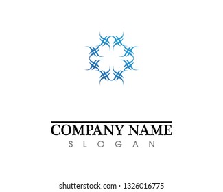 water drop Logo Template vector illustration design
