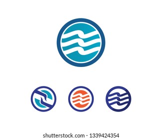 water drop Logo Template vector illustration design
