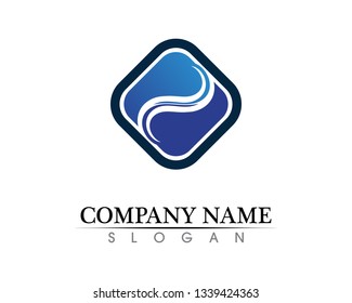 water drop Logo Template vector illustration design
