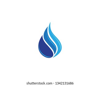 water drop Logo Template vector illustration design