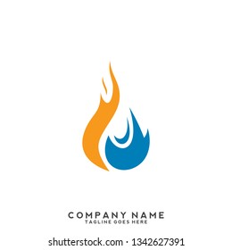 water drop Logo Template vector illustration design