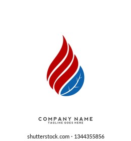 water drop Logo Template vector illustration design