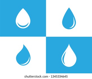 Water drop Logo Template vector illustration design
