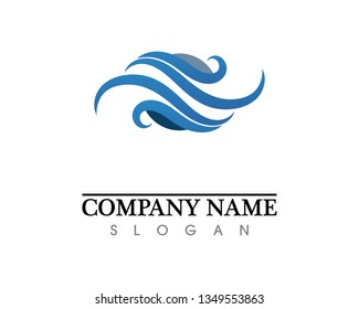 water drop Logo Template vector illustration design
