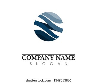 water drop Logo Template vector illustration design