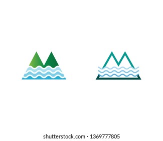 water drop Logo Template vector illustration design