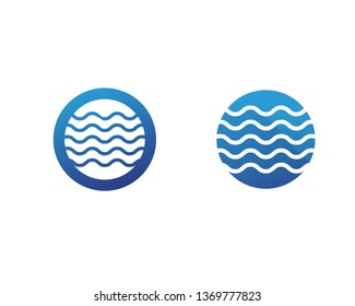 water drop Logo Template vector illustration design
