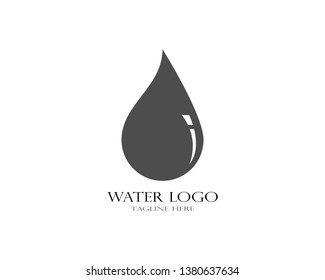 Water drop logo template - Vector