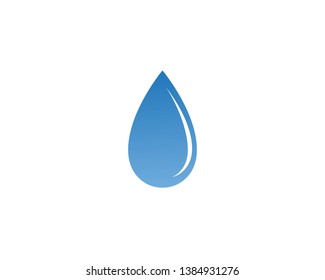 Water drop Logo Template vector illustration design