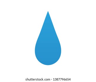 Water drop Logo Template vector illustration design
