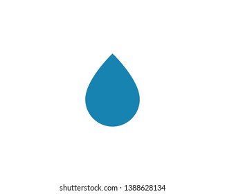 water drop Logo Template vector illustration design