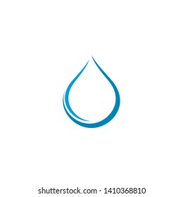 Water Drop Logo template vector icon illustration design 