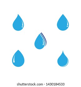 water drop Logo Template vector illustration design