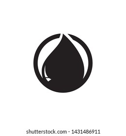 water drop Logo Template vector illustration design