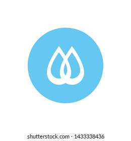 water drop Logo Template vector illustration design