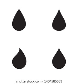 Water drop Logo Template vector illustration design