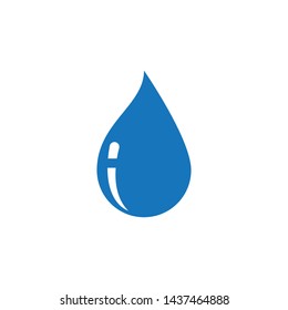 Water drop Logo Template vector illustration design