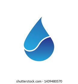 water drop Logo Template vector illustration design