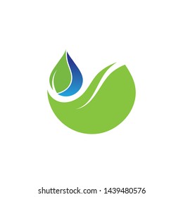 water drop Logo Template vector illustration design