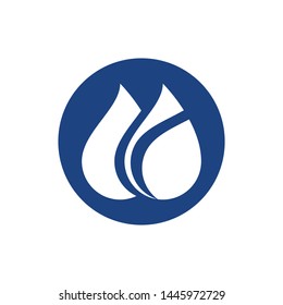 water drop Logo Template vector illustration design
