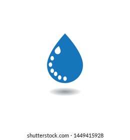 water drop Logo Template vector illustration design