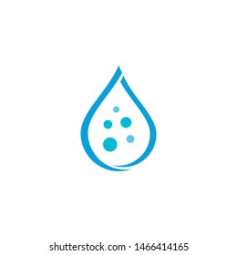water drop Logo Template vector illustration design