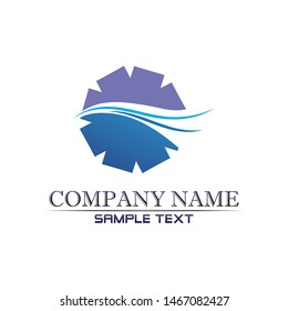 water drop Logo Template vector illustration design
