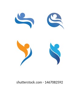 water drop Logo Template vector illustration design
