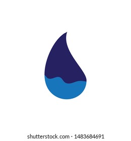 Water drop Logo Template vector illustration design