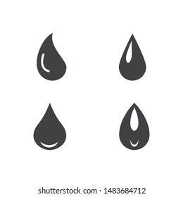 Water drop Logo Template vector illustration design