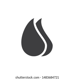 Water drop Logo Template vector illustration design