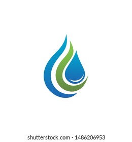 Water drop Logo Template vector illustration