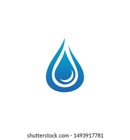 Water drop Logo Template vector illustration