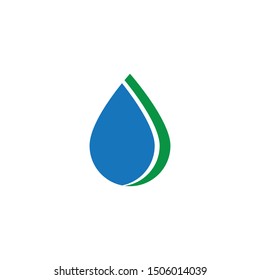 water drop Logo Template vector illustration design