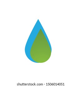 water drop Logo Template vector illustration design