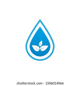 water drop Logo Template vector illustration design