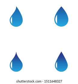 water drop Logo Template vector illustration design