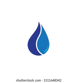 water drop Logo Template vector illustration design