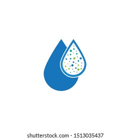 water drop Logo Template vector illustration design